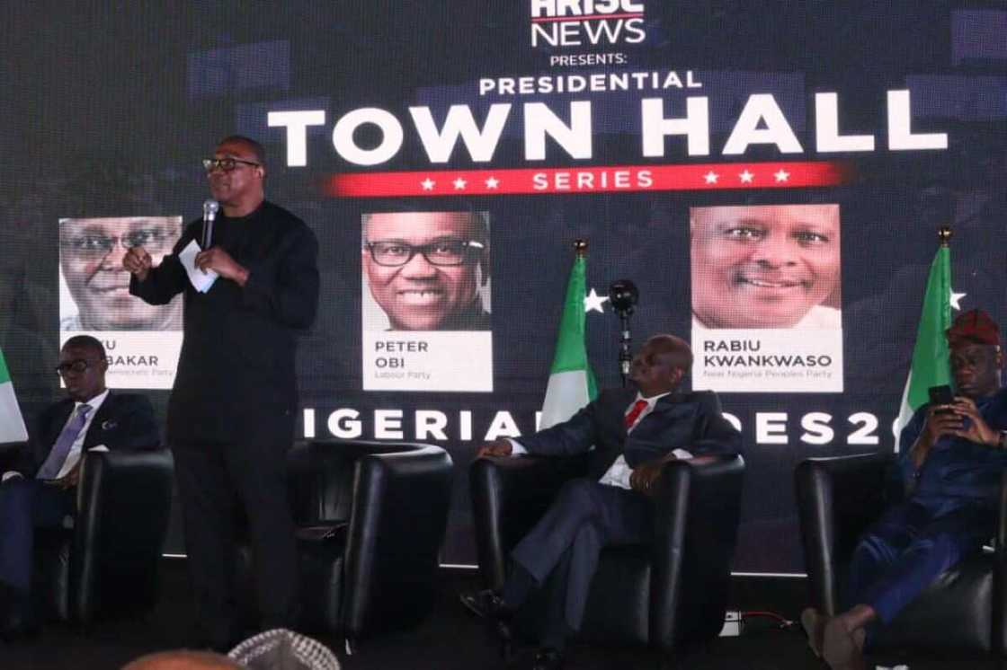 Atiku Abubakar, Peter Obi, Ifeanyi Okowa, Rabiu Kwankwaso, Arise Television