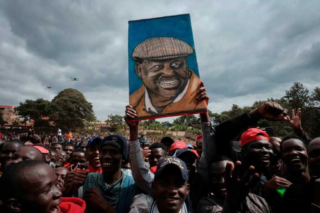 Ex-prime minister Raila Odinga, 77, and Deputy President William Ruto, 55, are the main candidates in Kenya's presidential poll next month Ex-prime minister Raila Odinga, 77, and Deputy President William Ruto, 55, are the main candidates in Kenya's presidential poll next month