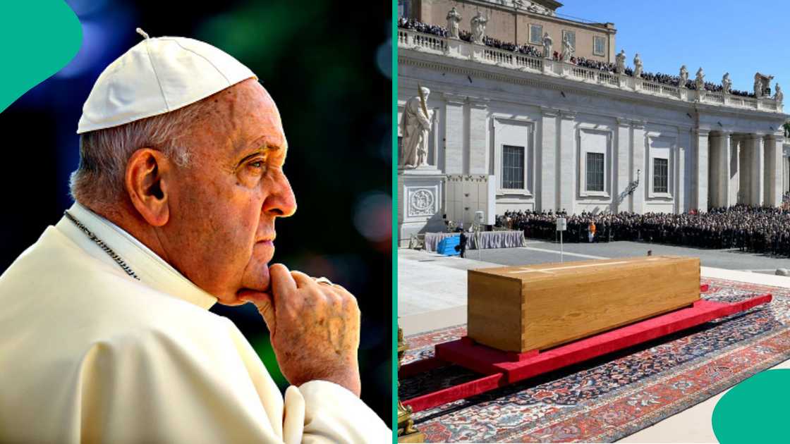Pope Francis laid to rest at Basilica of St Mary Major. Pope Francis laid to rest at Basilica of St Mary Major.
