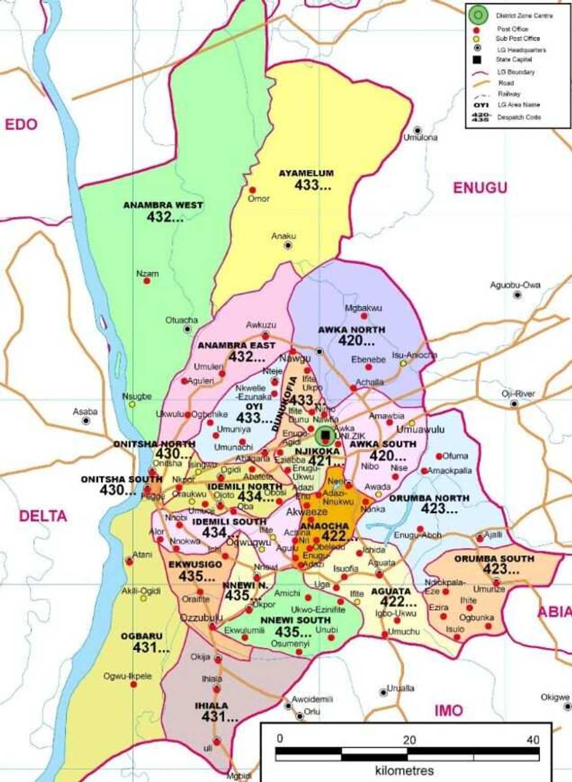 The biggest town in Anambra state The biggest town in Anambra state