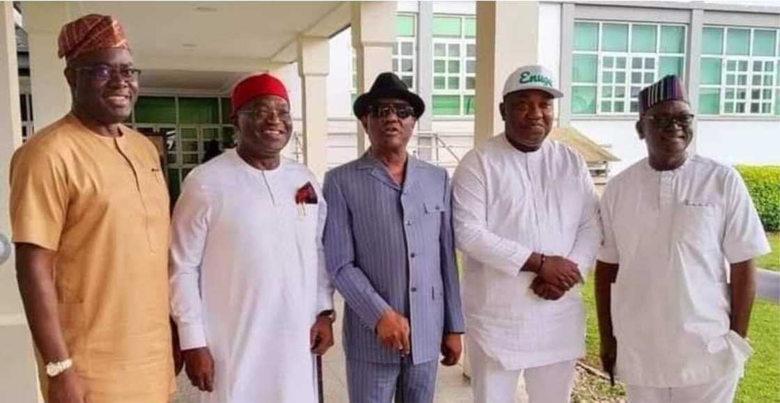 PDP governors led by Wike in crucial meeting PDP governors led by Wike in crucial meeting