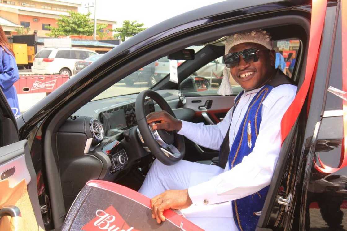 Budweiser Smooth Kick-off Campaign Records Mercedes Benz Grand Prize Winners