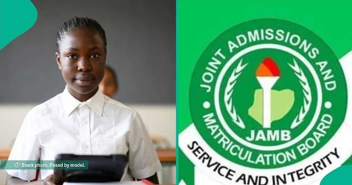 Candidate who rewrote UTME 2025 exam after getting 160 in first one displays new result.