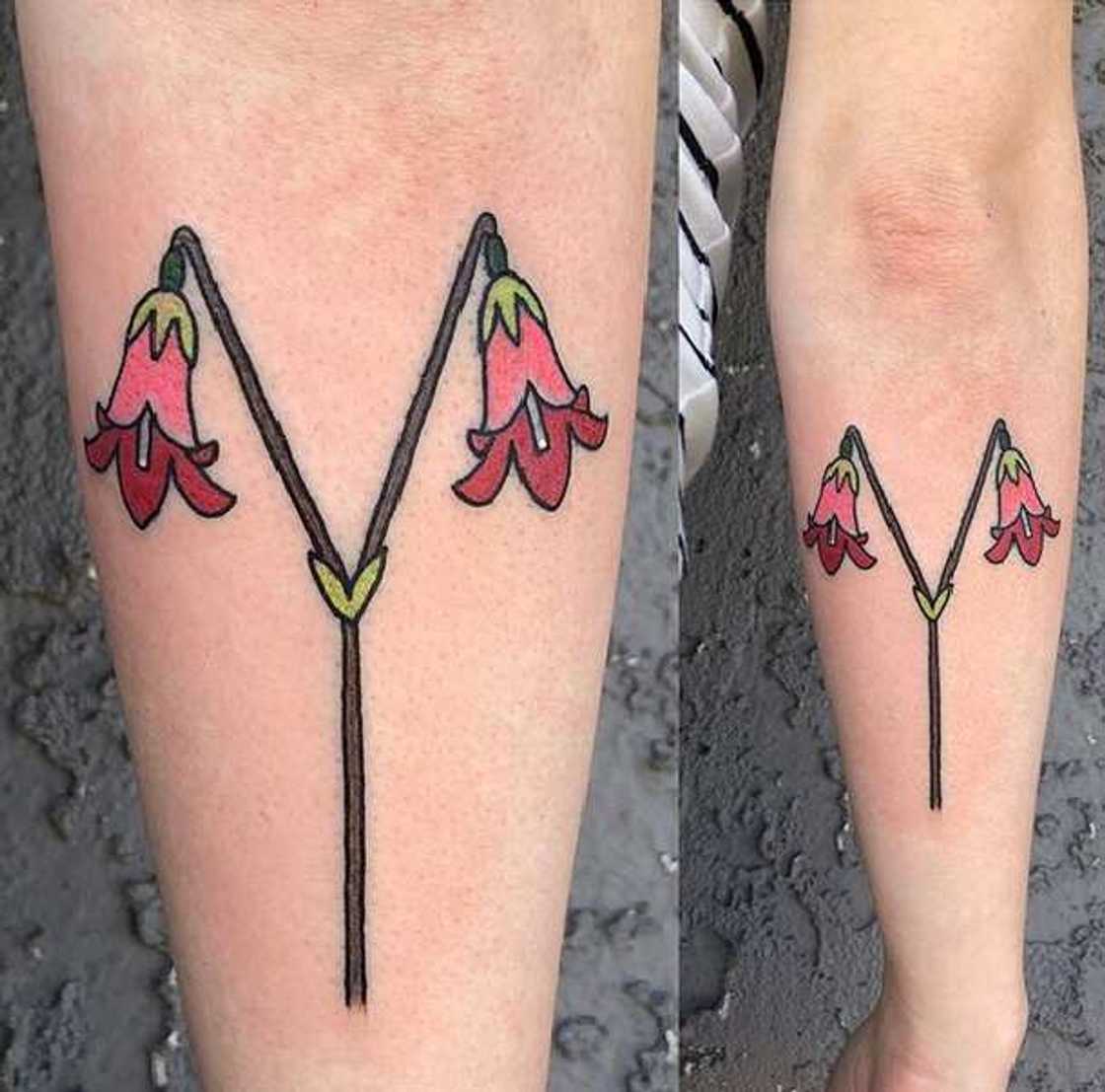 Floral tattoos