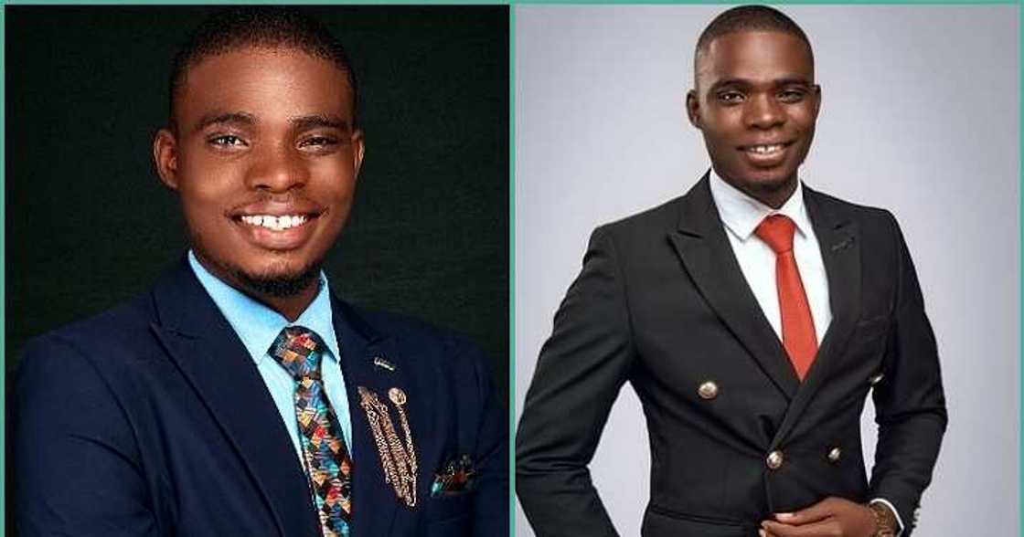 Nigerian man breaks record in UNIUYO, bags first class in law department Nigerian man breaks record in UNIUYO, bags first class in law department
