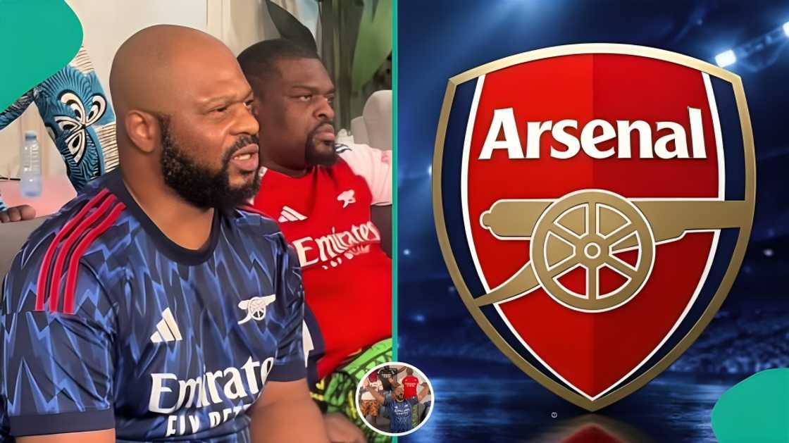 Man’s overjoyed reaction after Arsenal become champions goes viral Man’s overjoyed reaction after Arsenal become champions goes viral