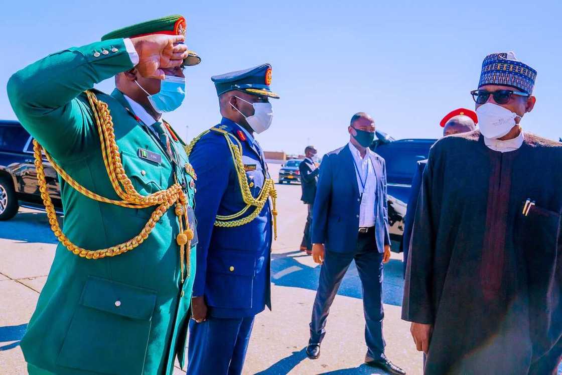 Da duminsa: Bayan mako daya a Amurka, Buhari na kan hanyarsa ta dawowa gida Najeriya