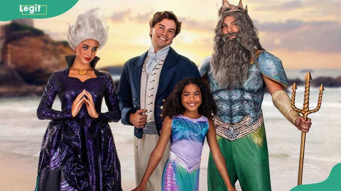 The Little Mermaid Family costume