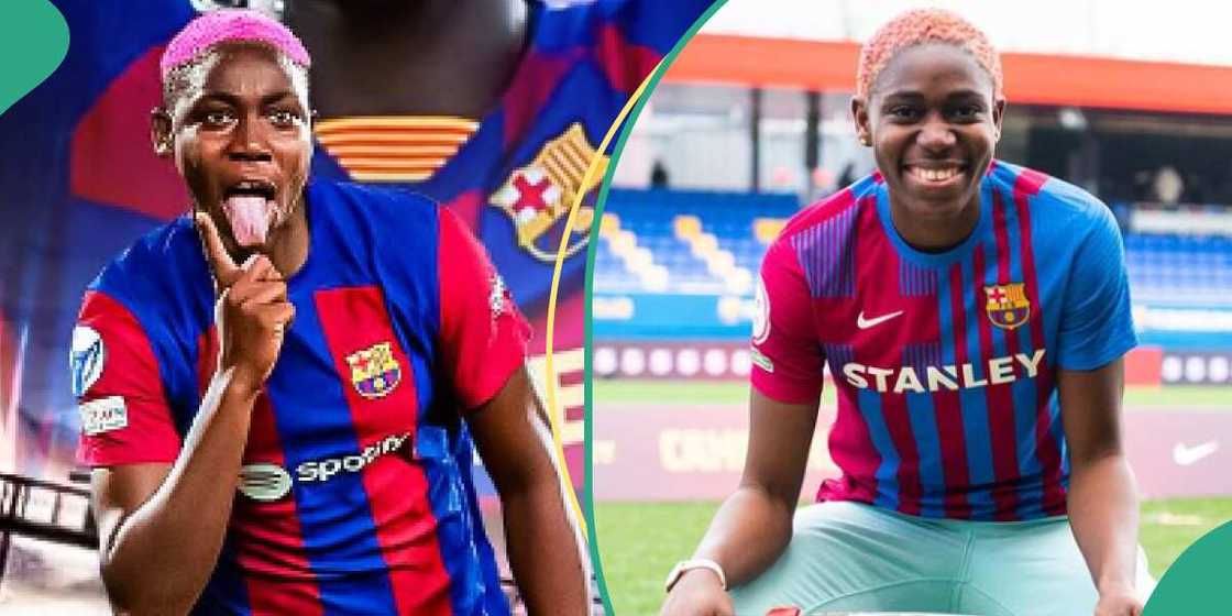 Asisat Oshoala leaves Barcelona club Asisat Oshoala leaves Barcelona club