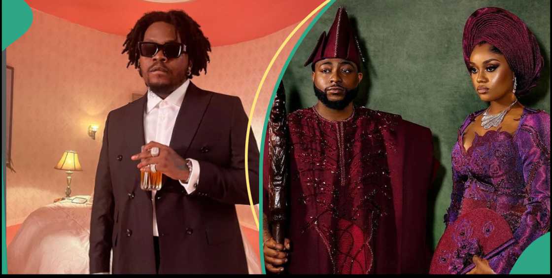 Olamide Baddoo performances at Davido and Chioma's wedding Olamide Baddoo performances at Davido and Chioma's wedding