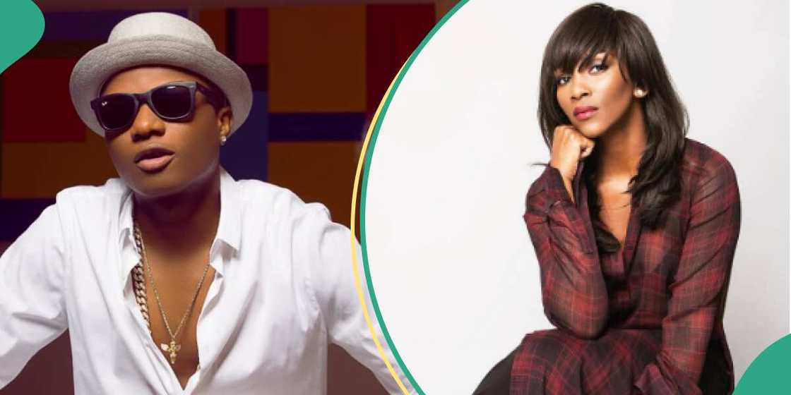 Photos of Wizkid and Genevieve Nnaji