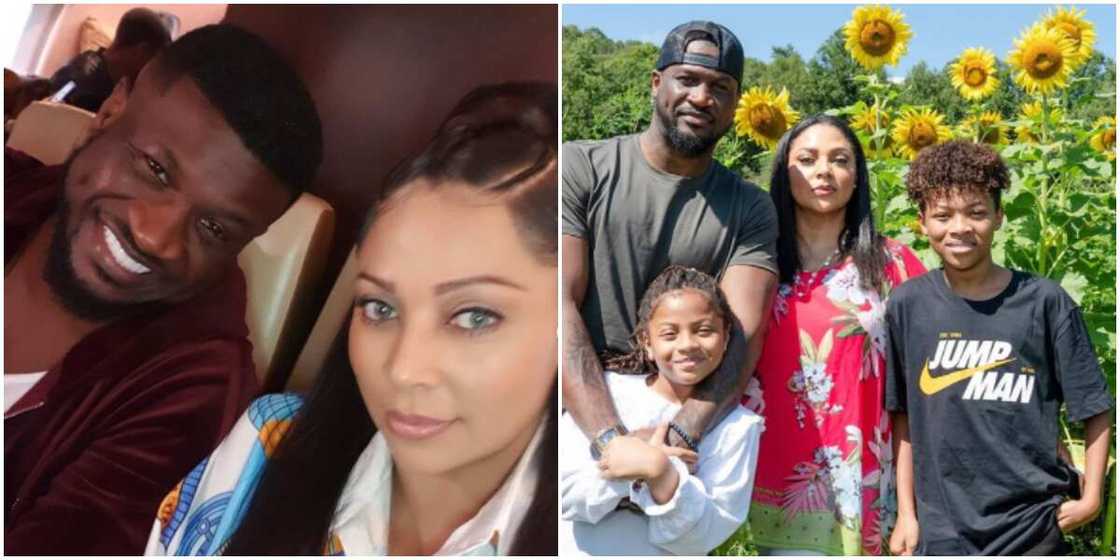 Peter Okoye and Lola's wedding anniversary Peter Okoye and Lola's wedding anniversary