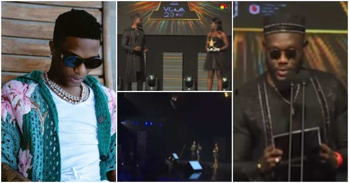 Wizkid, Vodafone award Wizkid, Vodafone award