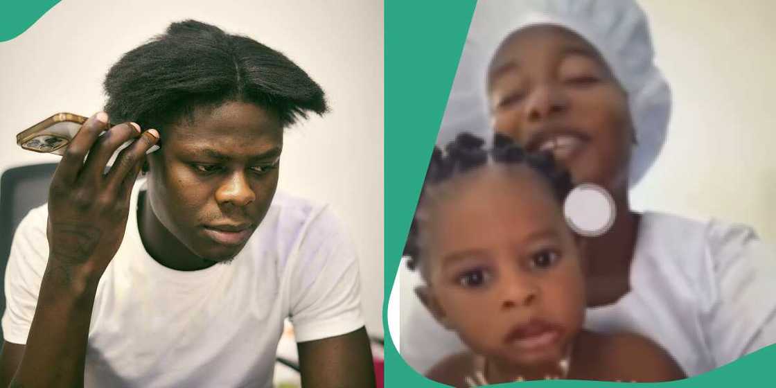 rare video of Mohbad's wife and son trends rare video of Mohbad's wife and son trends