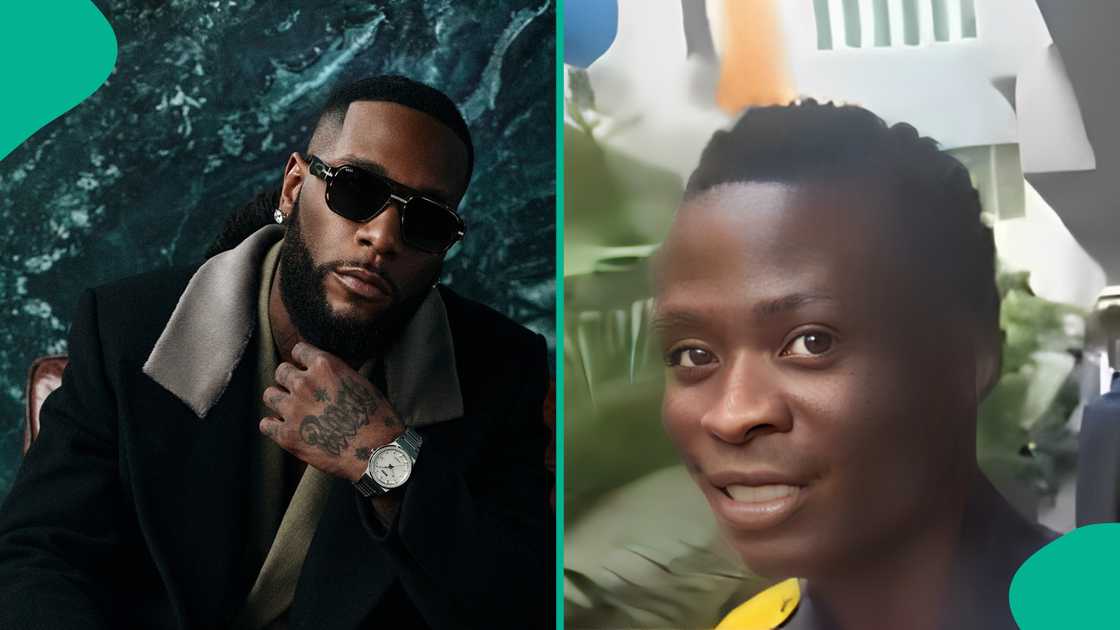 Burna Boy's fan reveals why he jumped on his stage Burna Boy's fan reveals why he jumped on his stage