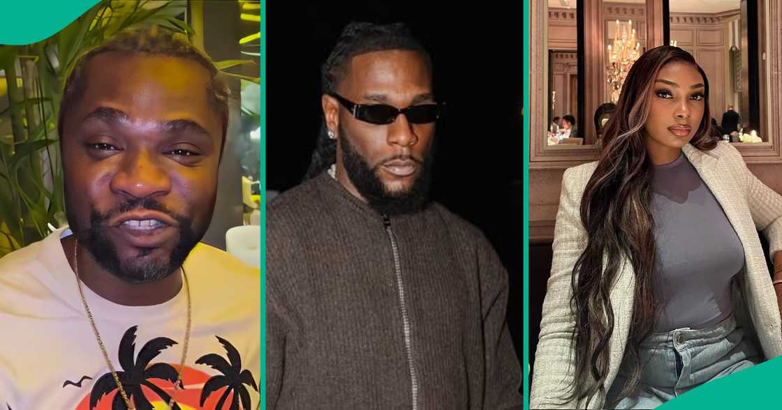 Speed Darlington makes video about Burna Boy and Sophia Egbueje