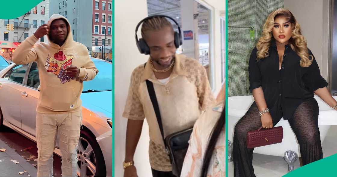 Nkechi Blessing and Speed Darling's new video has gone viral on social media. Nkechi Blessing and Speed Darling's new video has gone viral on social media.