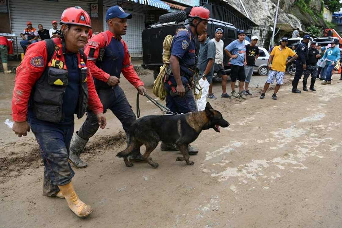 Historic rain levels have caused dozens of deaths in Venezuela in recent months