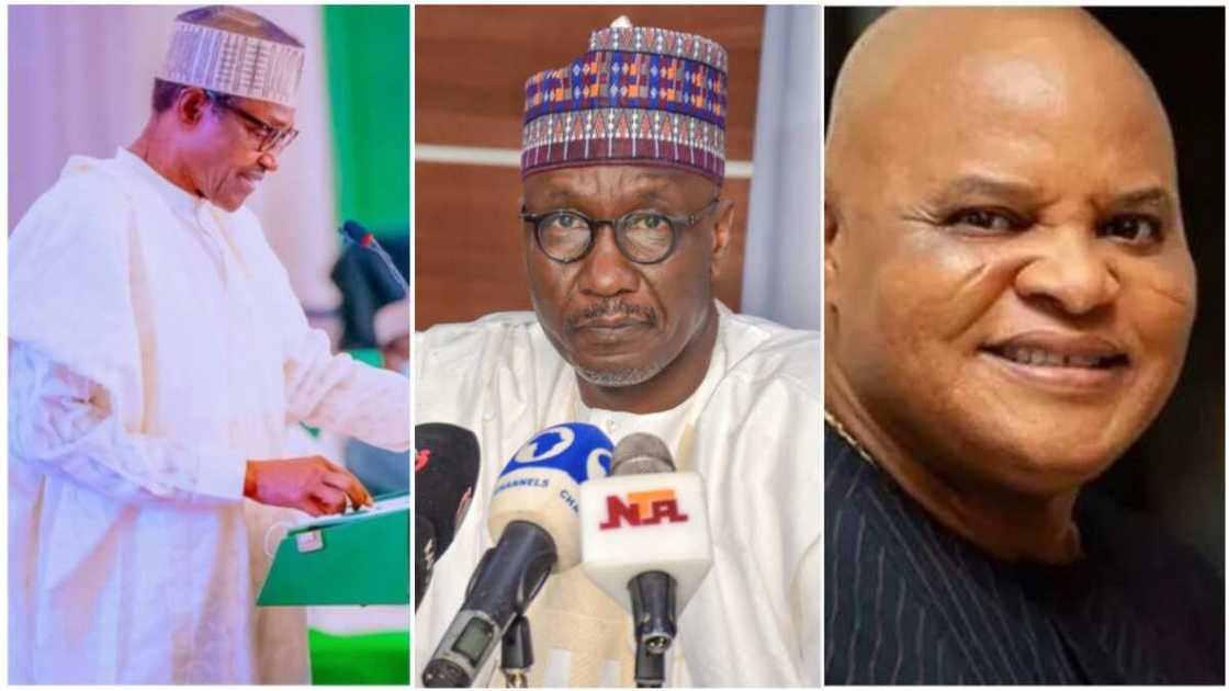 Senator Ifeanyi Ararume/Imo State/President Muhammadu Buhari/NNPC Senator Ifeanyi Ararume/Imo State/President Muhammadu Buhari/NNPC