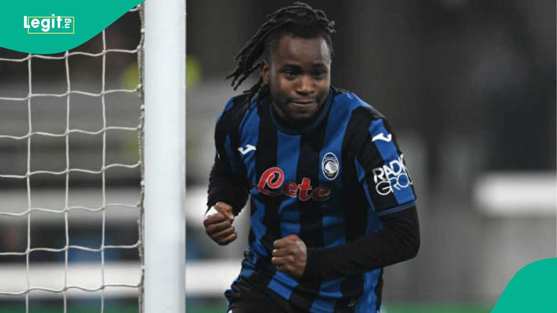 Ademola Lookman. Atalanta, UEFA Champions League Ademola Lookman. Atalanta, UEFA Champions League