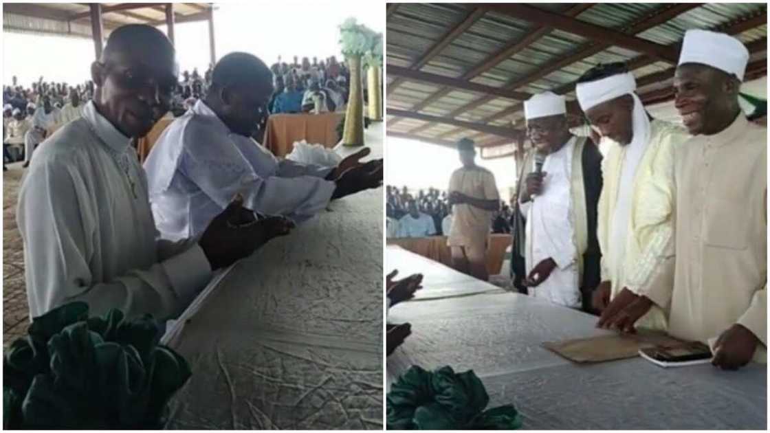 Two pastors convert to Islam during Ramadn lecture in Ogun Two pastors convert to Islam during Ramadn lecture in Ogun