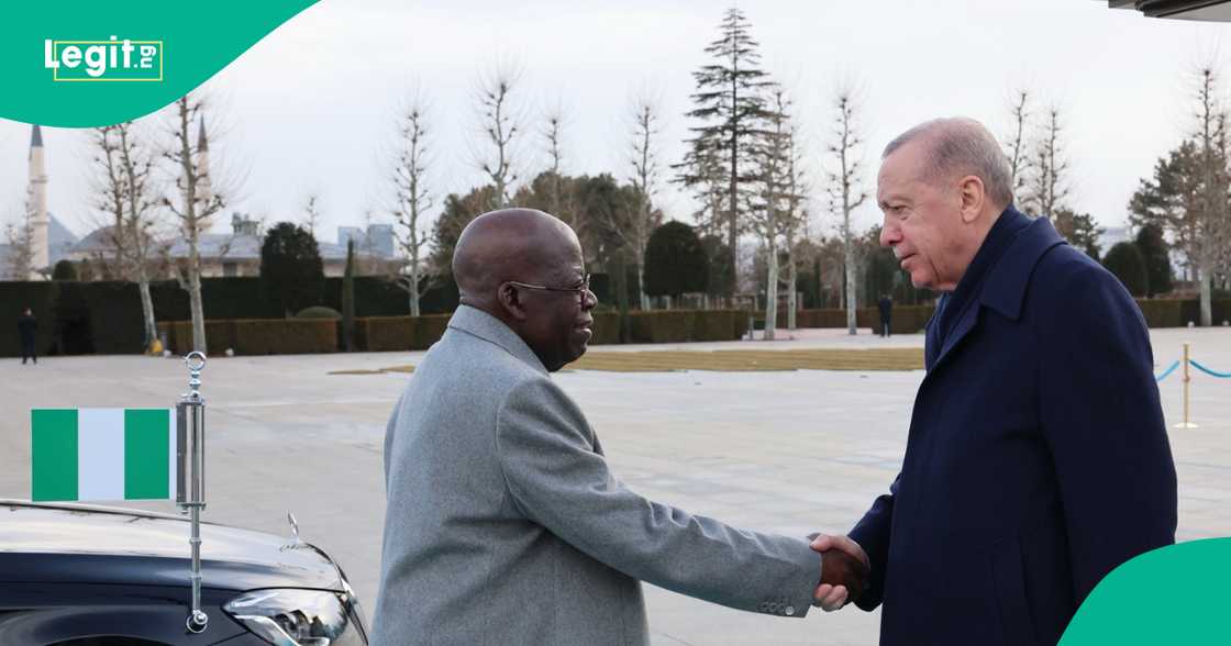 Tinubu a Turkiyya.