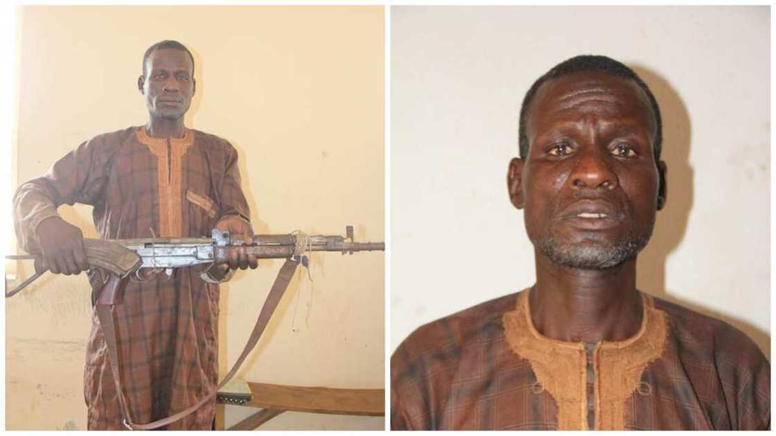 'Yan sanda sun cafke magidanci da bindiga, carbin harsashi 20, shanu 31 da tumaki 28 a Bauchi 'Yan sanda sun cafke magidanci da bindiga, carbin harsashi 20, shanu 31 da tumaki 28 a Bauchi