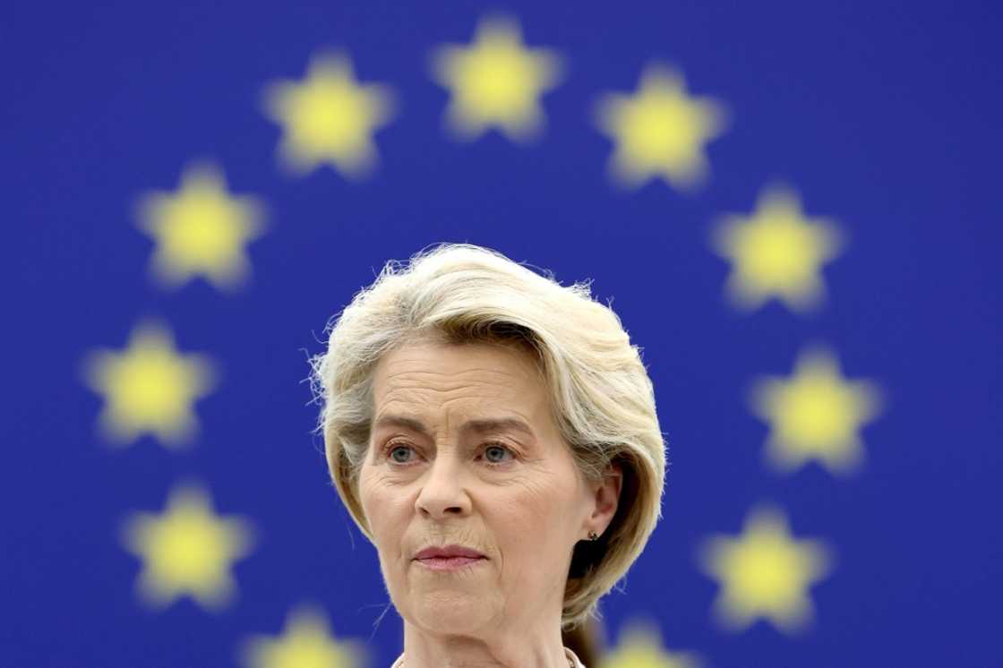 EU Commission president Ursula von der Leyen is in Montevideo