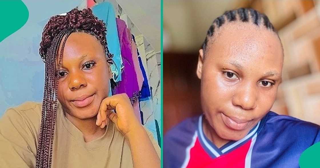 Nigerian lady displays landlord's rules to his tenants. Nigerian lady displays landlord's rules to his tenants.