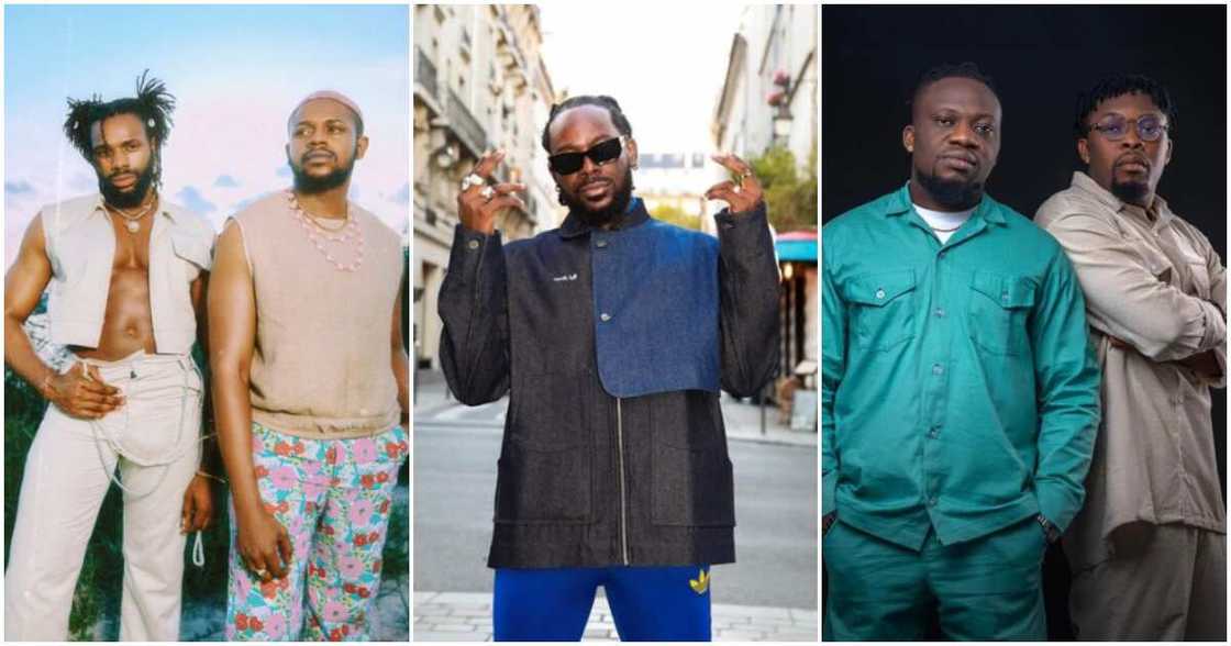 Photos of The Cavemen, Adekunle Gold and Umuobiligbo Photos of The Cavemen, Adekunle Gold and Umuobiligbo