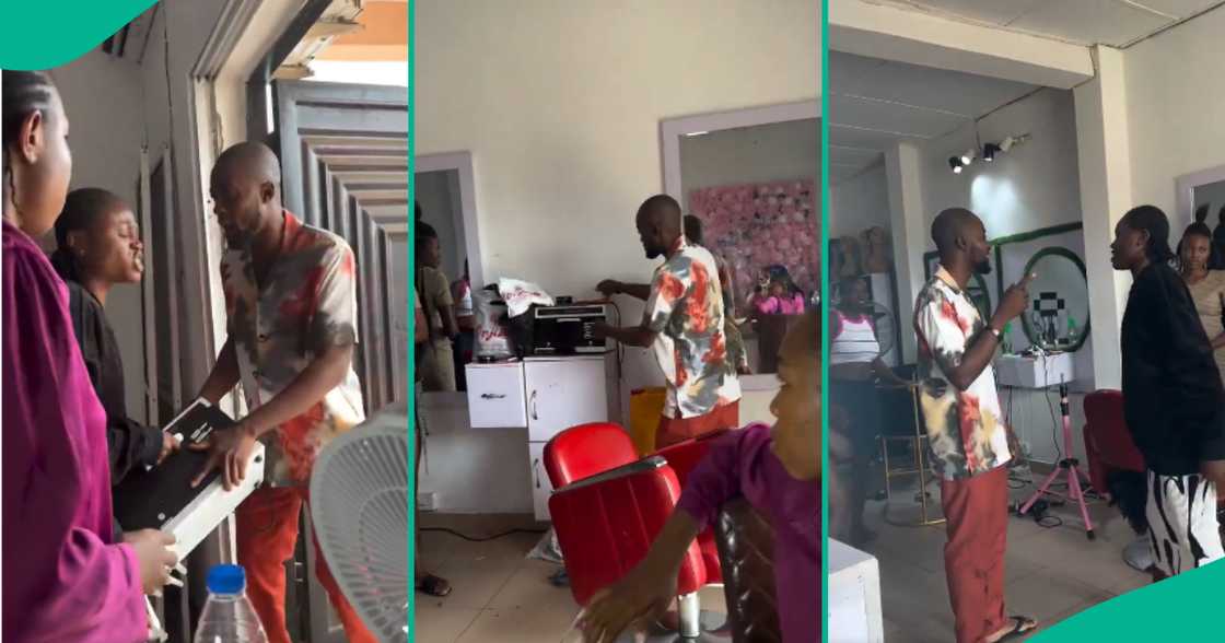 Man Storms Ex-girlfriend’s Shop To Collect Gift He Bought For Her Years After Breakup, Causes Drama Man Storms Ex-girlfriend’s Shop To Collect Gift He Bought For Her Years After Breakup, Causes Drama