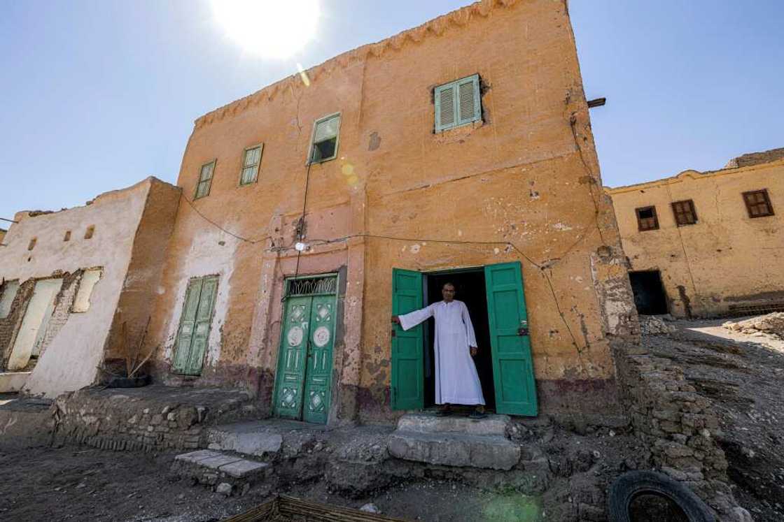 Ragab Tolba, one of the last people left living in Qurna after the village was all but razed Ragab Tolba, one of the last people left living in Qurna after the village was all but razed