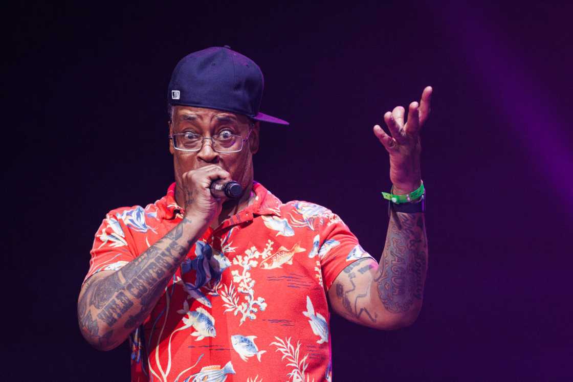 Rapper Sadat X performs at an event in New York Rapper Sadat X performs at an event in New York