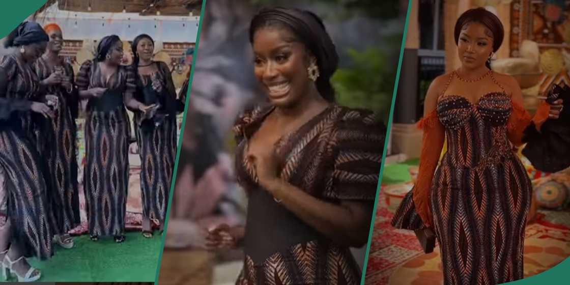 Bridesmaids rock lovely outfits Bridesmaids rock lovely outfits