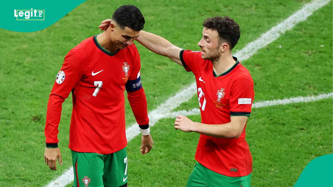 Jota tare da Cristiano Ronaldo Jota tare da Cristiano Ronaldo