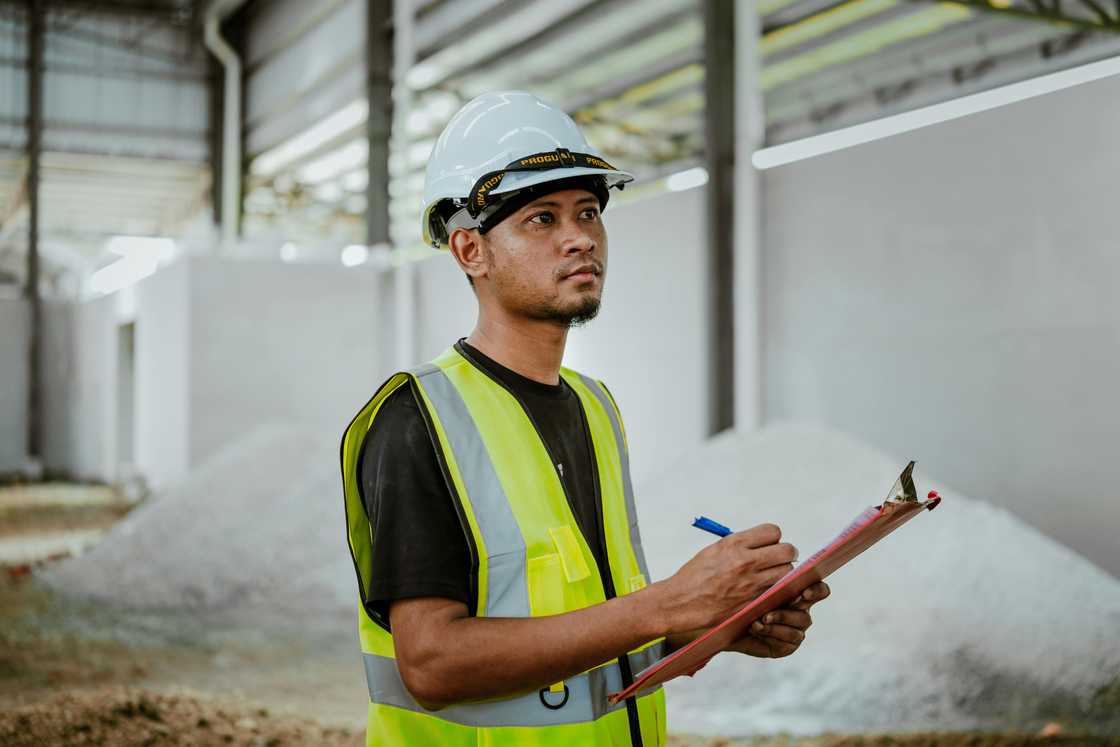 Civil Engineer at work