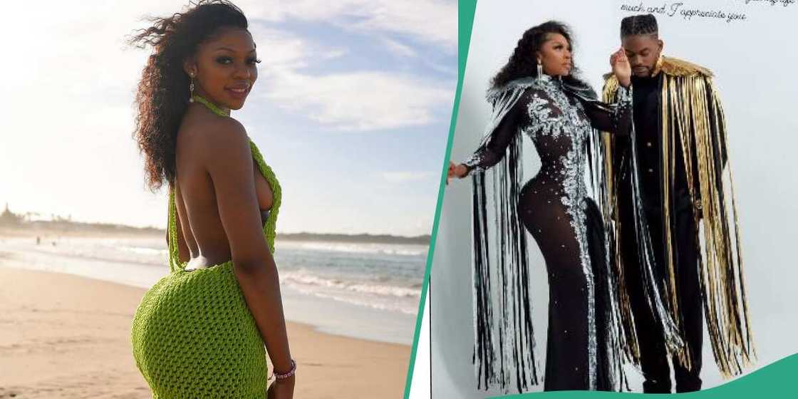 Khosi declares love for Marvin Achi on his birthday Khosi declares love for Marvin Achi on his birthday