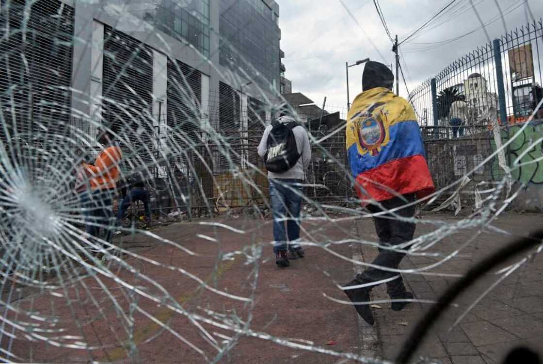 The protests have cost the economy some $50 million per day, according to the government The protests have cost the economy some $50 million per day, according to the government