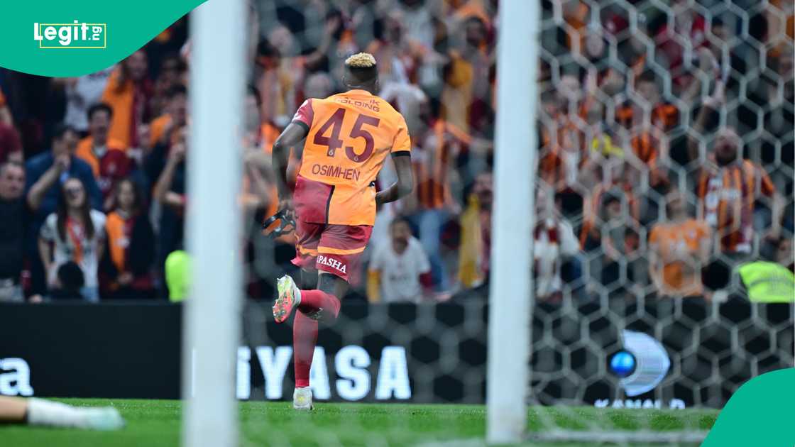Victor Osimhen, Galatasaray, Antalyaspor, Rams Park, Istanbul, Turkiye, Super Lig. Victor Osimhen, Galatasaray, Antalyaspor, Rams Park, Istanbul, Turkiye, Super Lig.
