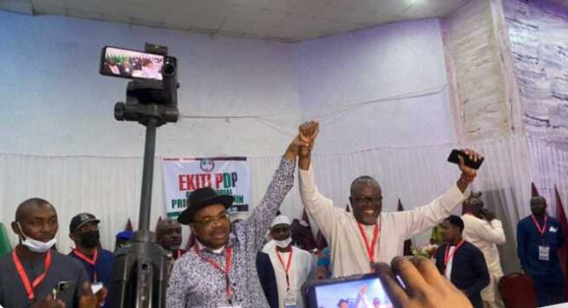 Full Result of Ekiti PDP's Governorship Primary Full Result of Ekiti PDP's Governorship Primary