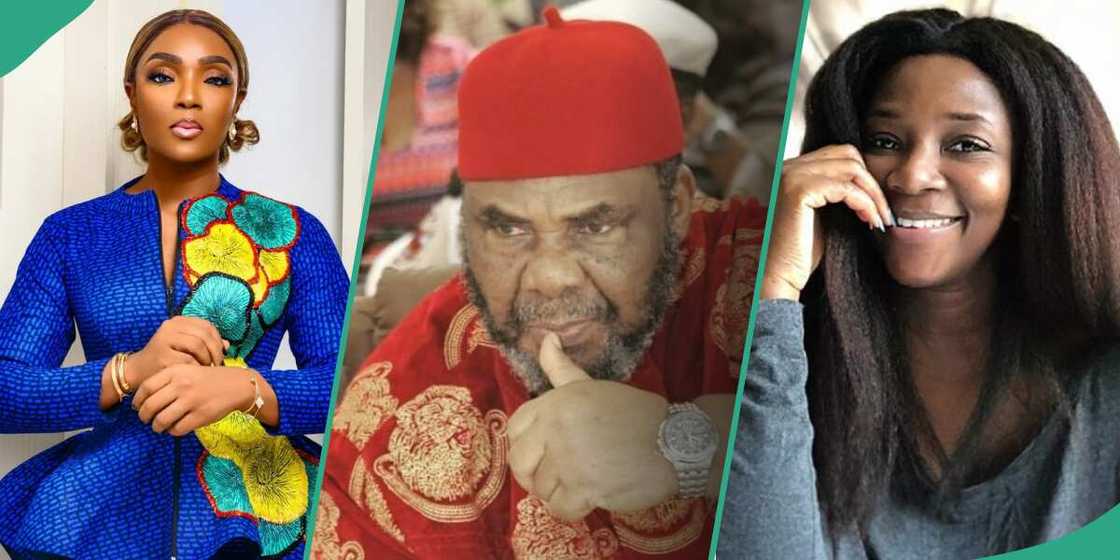 Genevieve Nnaji, Pete Edochie Genevieve Nnaji, Pete Edochie