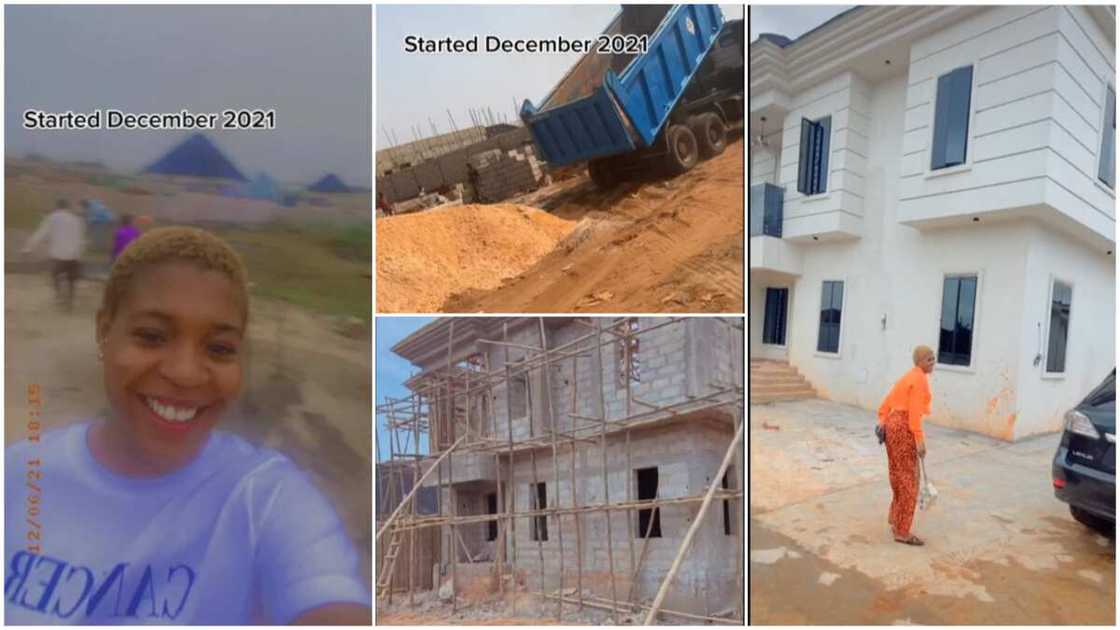 Beautiful mansion in Nigeria/young lady finished her house project. Beautiful mansion in Nigeria/young lady finished her house project.