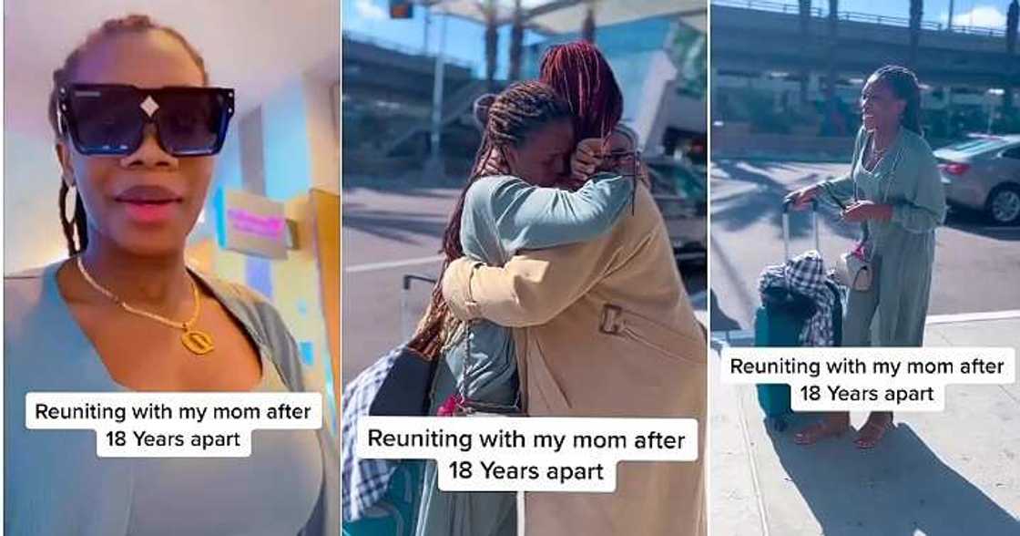 Mum reunites with daughter, 18 years Mum reunites with daughter, 18 years