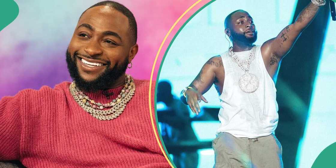 30BG fan flaunts frame he made with Davido's tweet. 30BG fan flaunts frame he made with Davido's tweet.