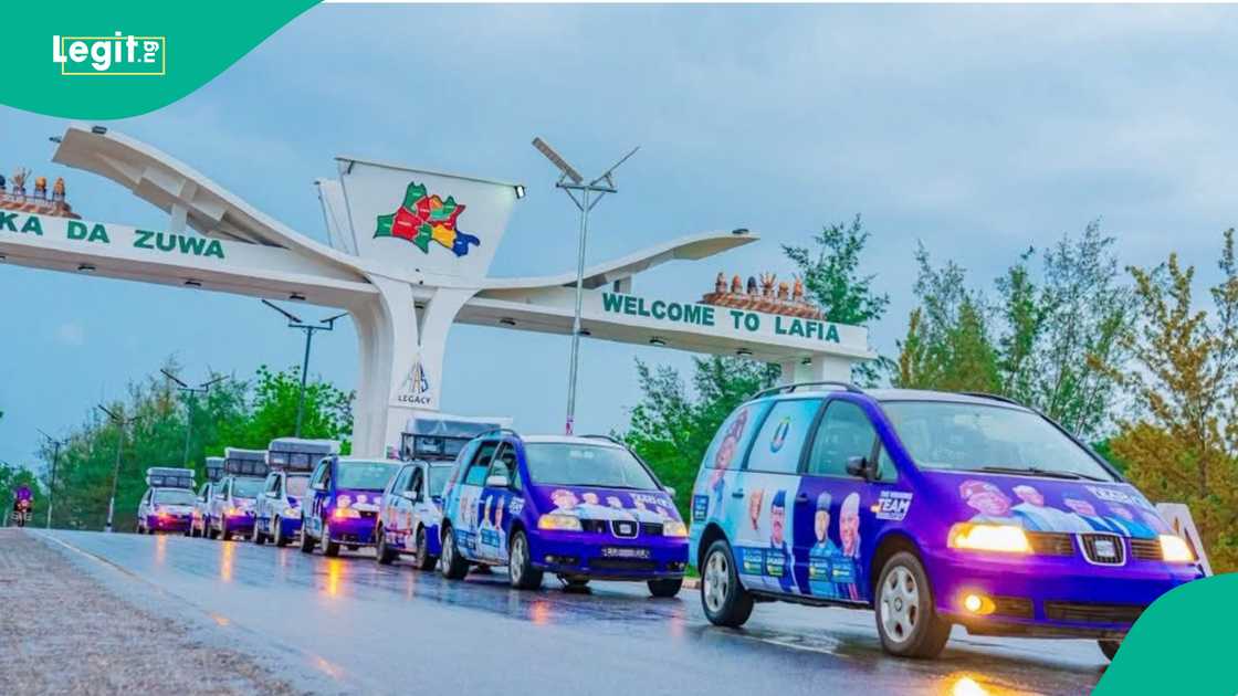 Motocin tallata shugaba Bola Ahmed Tinubu Motocin tallata shugaba Bola Ahmed Tinubu