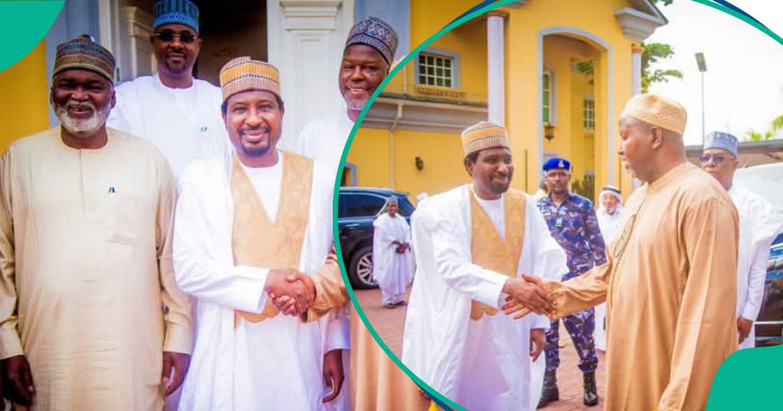 Barau Jibrin ya yi muhimmiyar ganawa da Dakta Baffa Bichi Barau Jibrin ya yi muhimmiyar ganawa da Dakta Baffa Bichi