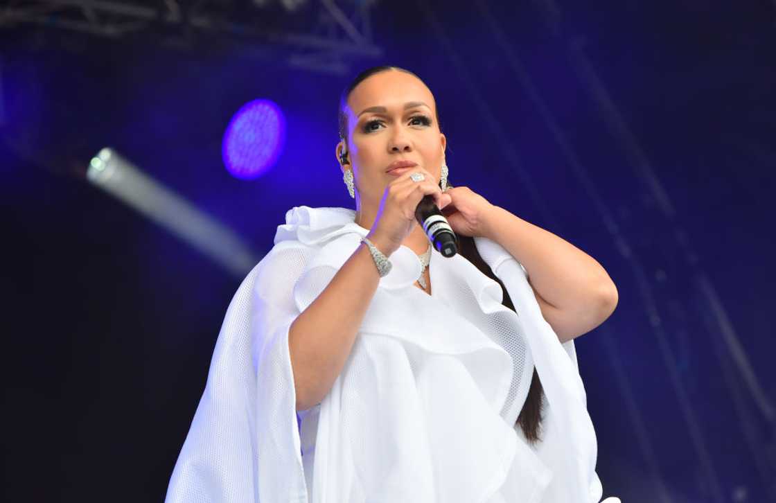 Rebecca Ferguson at Childerley Orchard in Cambridge, England Rebecca Ferguson at Childerley Orchard in Cambridge, England