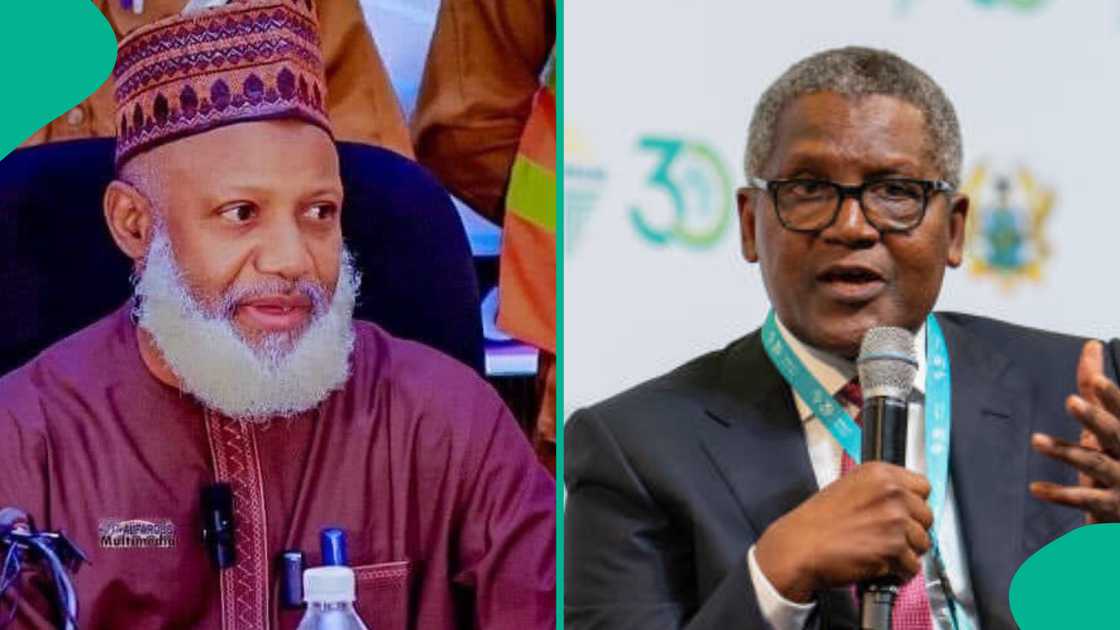 Sheikh Mansur Sokoto da Aliko Dangote