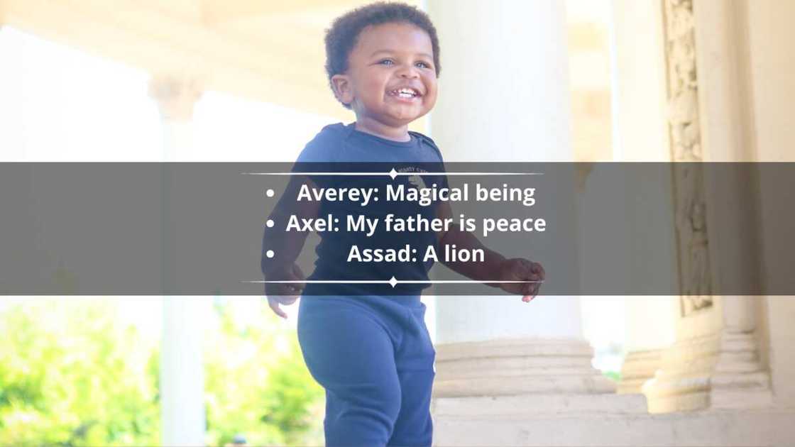 Popular black baby boy names Popular black baby boy names