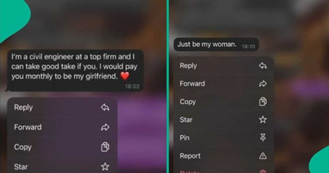 Lady posts WhatsApp chat with civil engineer who couldn't take rejection Lady posts WhatsApp chat with civil engineer who couldn't take rejection